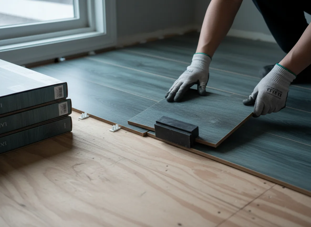 Luxury Vinyl Plank Installation company in Robert, LA